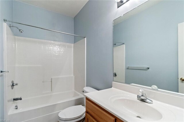 310 Lighthouse Way, Carrollton, VA 23314 - full bath with toilet, vanity, and  shower combination