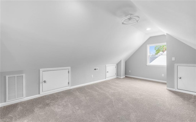 3506 Somme Ave, Norfolk, VA 23509 - bonus room featuring vaulted ceiling, carpet floors, and baseboards