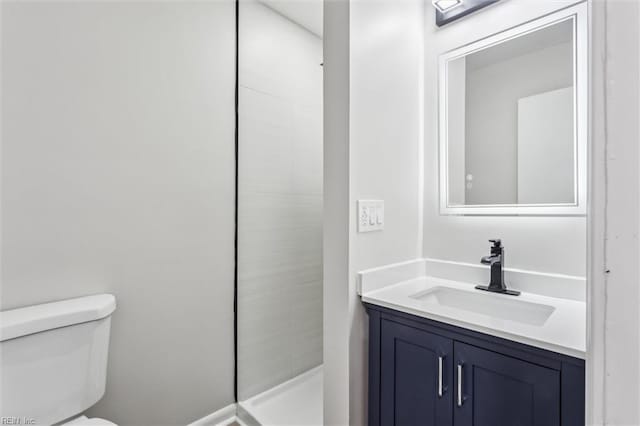 428 Maryle Ct, Newport News, VA 23602 - full bathroom featuring vanity, a shower stall, and toilet