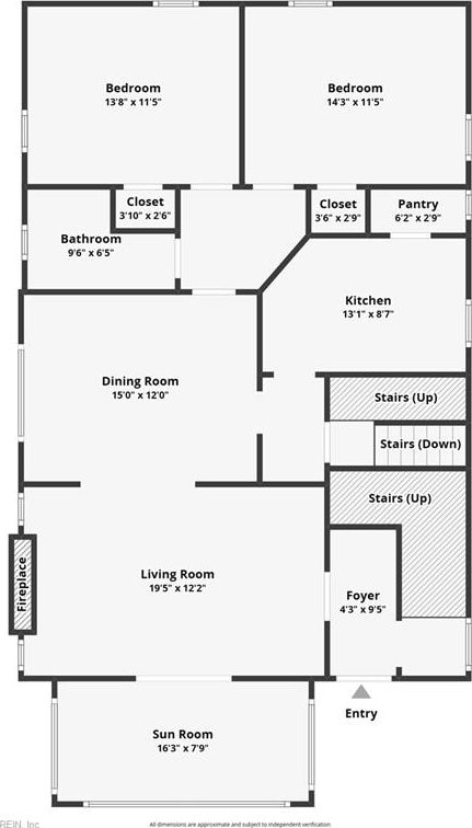 751 Shirley Ave, Norfolk, VA 23517 - property floor plan