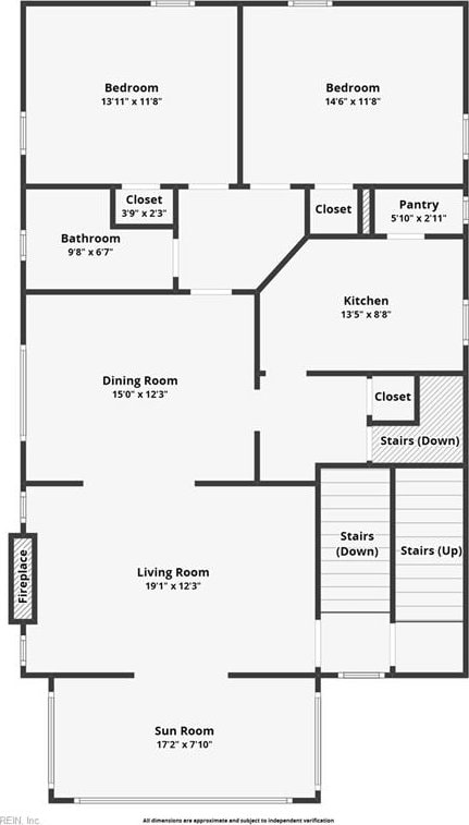 751 Shirley Ave, Norfolk, VA 23517 - room layout