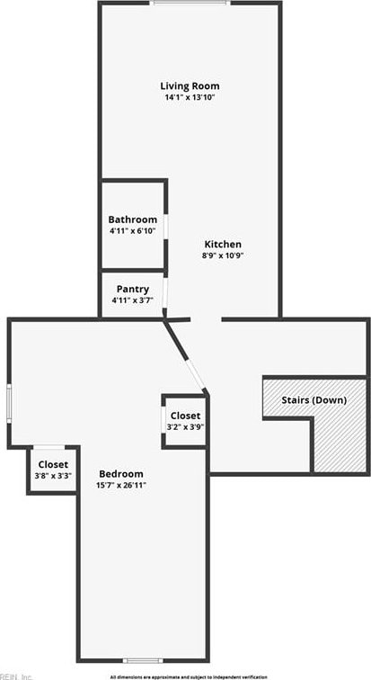 751 Shirley Ave, Norfolk, VA 23517 - room layout