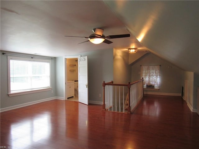 21139 Reynolds Dr, Carrollton, VA 23314 - bonus room with wood finished floors, ceiling fan, and baseboards