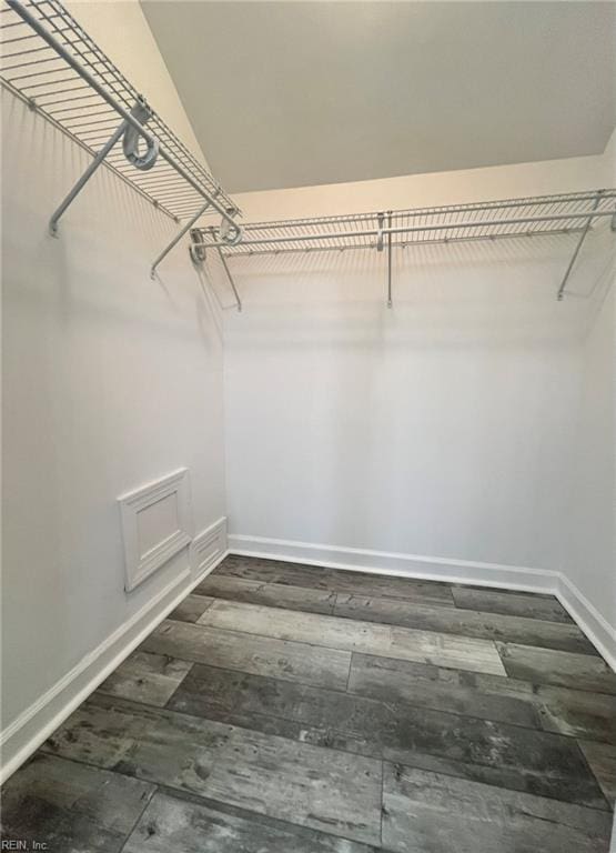 30 Brough Ln # 301, Hampton, VA 23669 - spacious closet with dark wood-style flooring