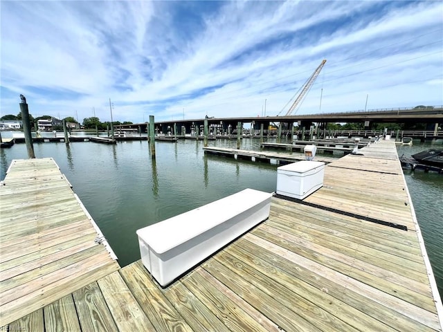 30 Brough Ln # 301, Hampton, VA 23669 - dock with a water view