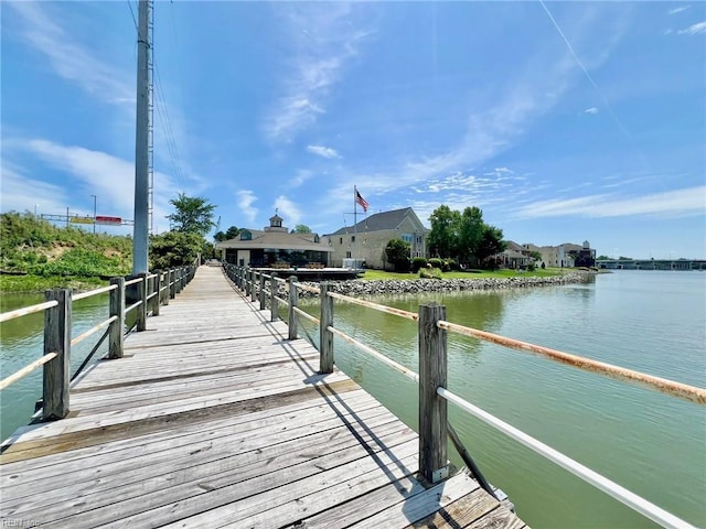 30 Brough Ln # 301, Hampton, VA 23669 - dock with a water view