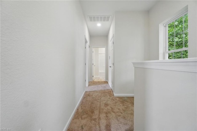 1245 Maltby Ave, Norfolk, VA 23504 - hallway with carpet floors, baseboards, and recessed lighting