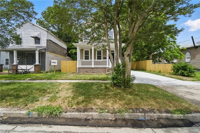 1245 Maltby Ave, Norfolk, VA 23504 - view of front of property featuring covered porch and driveway