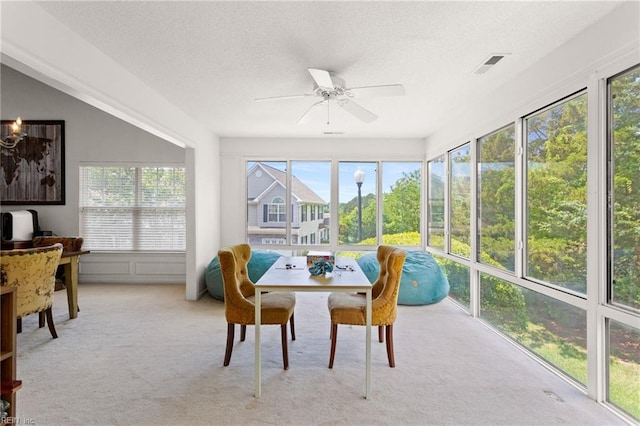 1502 Waters Edge Ln, Suffolk, VA 23435 - sunroom / solarium with carpet flooring and a textured ceiling
