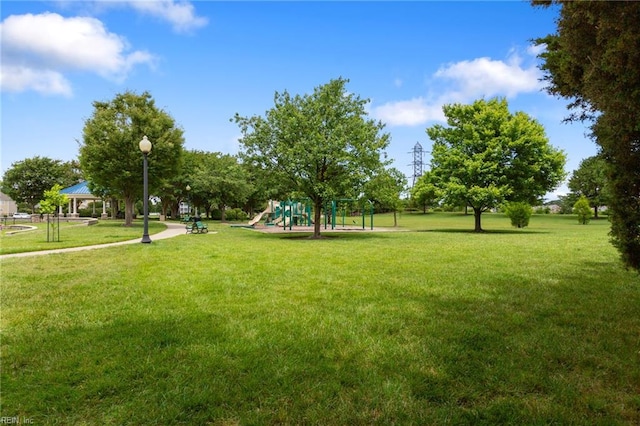 1502 Waters Edge Ln, Suffolk, VA 23435 - view of property's community featuring a yard
