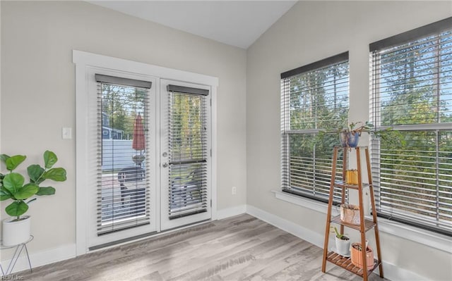 126 Secretariat Dr, Suffolk, VA 23435 - entryway with wood finished floors and baseboards