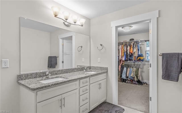 126 Secretariat Dr, Suffolk, VA 23435 - full bath with double vanity and a walk in closet