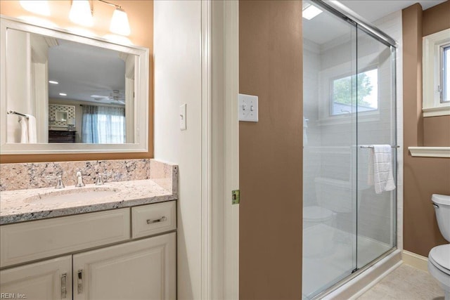 201 Royal Dornoch, Smithfield, VA 23430 - full bath with toilet, vanity, and a stall shower