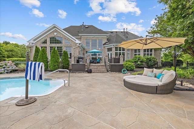 201 Royal Dornoch, Smithfield, VA 23430 - swimming pool with a patio and outdoor lounge area