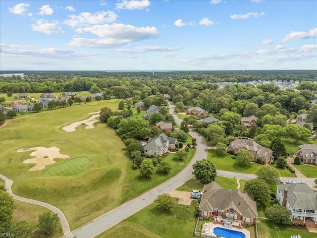 201 Royal Dornoch, Smithfield, VA 23430 - aerial view of residential area with a golf course