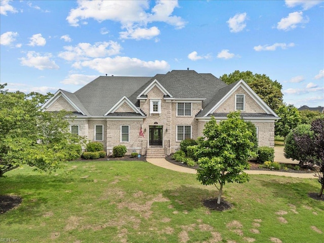 201 Royal Dornoch, Smithfield, VA 23430 - view of front of home with a front yard and brick siding