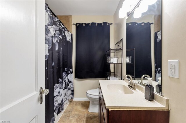 133 Chesterfield Rd, Hampton, VA 23661 - bathroom with toilet and vanity