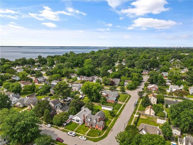 133 Chesterfield Rd, Hampton, VA 23661 - aerial view of property's location featuring a nearby body of water and nearby suburban area