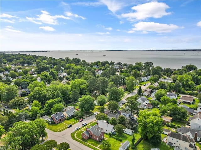 133 Chesterfield Rd, Hampton, VA 23661 - aerial view of residential area with a nearby body of water