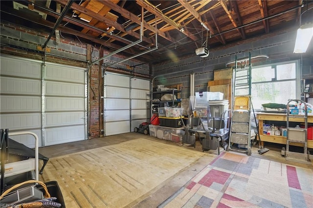 6076 Newport Pt, Norfolk, VA 23505 - garage featuring a garage door opener