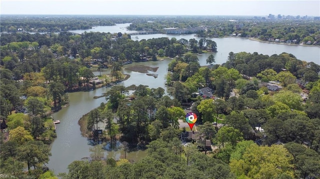 6076 Newport Pt, Norfolk, VA 23505 - view of property location with a nearby body of water