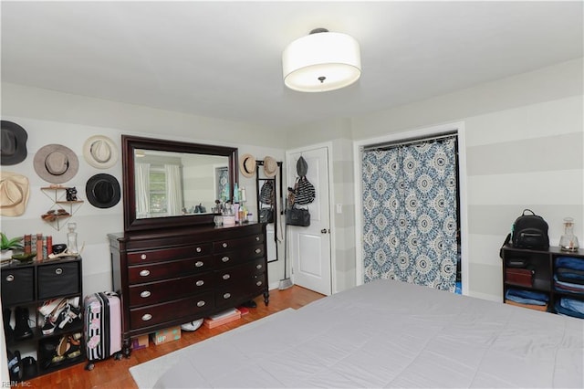 1309 Dare Rd, Yorktown, VA 23692 - bedroom featuring wood finished floors