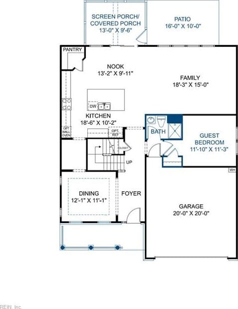 2221 Patrick Dr, Suffolk, VA 23435 - property floor plan