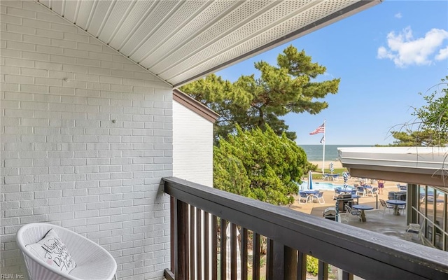 4004 Atlantic Ave Unit Cs9, Virginia Beach, VA 23451 - balcony featuring a water view