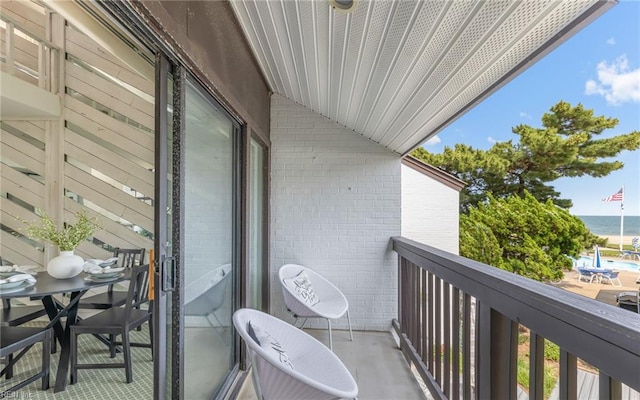 4004 Atlantic Ave Unit Cs9, Virginia Beach, VA 23451 - balcony with a water view