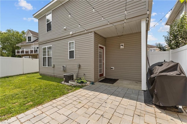 4700 Martinique Ct Unit 12, Virginia Beach, VA 23455 - rear view of property with a patio and cooling unit
