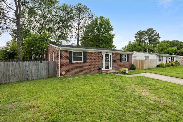 1201 Hale Dr, Hampton, VA 23663 - single story home with brick siding