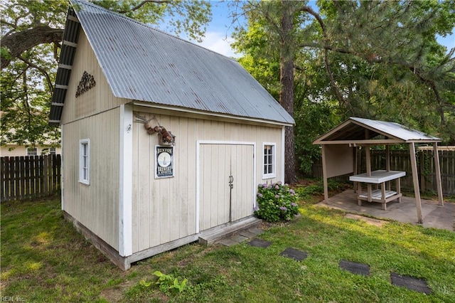1201 Hale Dr, Hampton, VA 23663 - view of outbuilding featuring a gazebo