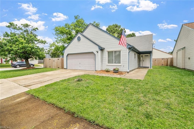 1016 Gauguin Dr, Virginia Beach, VA 23454 - view of front of house featuring concrete driveway and a garage