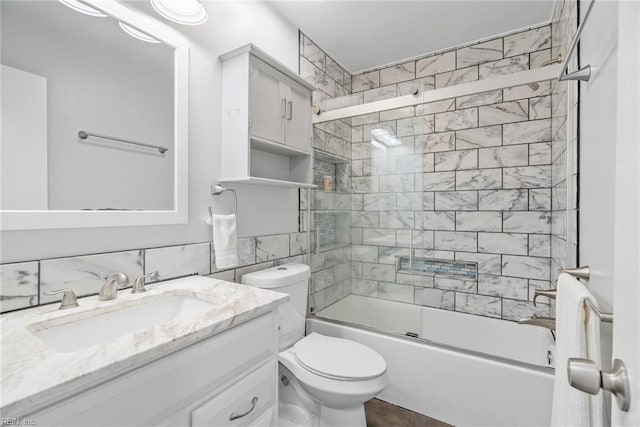 1016 Gauguin Dr, Virginia Beach, VA 23454 - full bathroom featuring vanity, toilet, and enclosed tub / shower combo