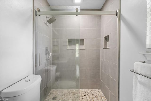 1016 Gauguin Dr, Virginia Beach, VA 23454 - bathroom featuring toilet and a shower stall