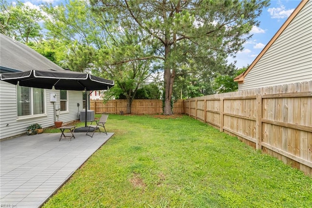 1016 Gauguin Dr, Virginia Beach, VA 23454 - view of yard featuring a patio and cooling unit