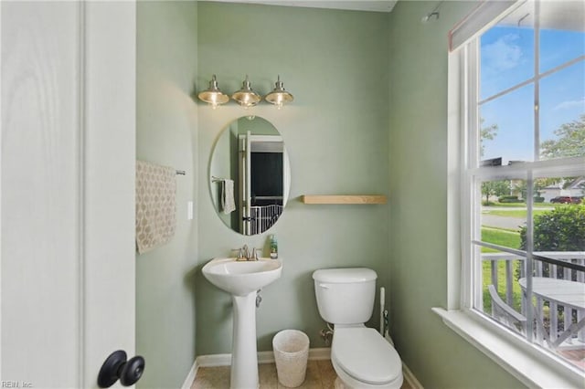 3507 Sedgefield St, Suffolk, VA 23435 - bathroom featuring toilet and baseboards