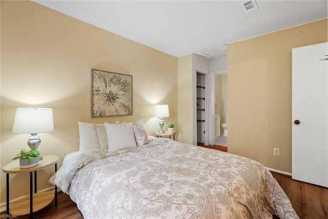 3912 Pollypine Dr, Virginia Beach, VA 23452 - bedroom featuring wood finished floors and ensuite bathroom