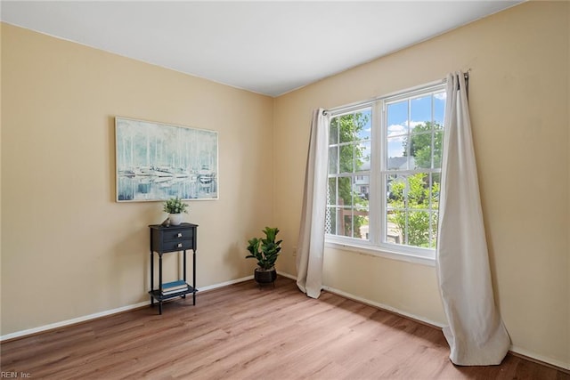 3912 Pollypine Dr, Virginia Beach, VA 23452 - spare room featuring light wood-style floors and baseboards