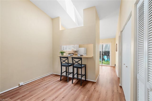 3912 Pollypine Dr, Virginia Beach, VA 23452 - hallway with wood finished floors and baseboards