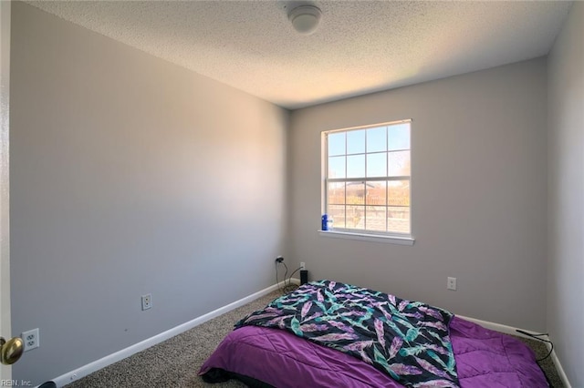 2117 King James Ct, Carrollton, VA 23314 - carpeted bedroom with baseboards and a textured ceiling