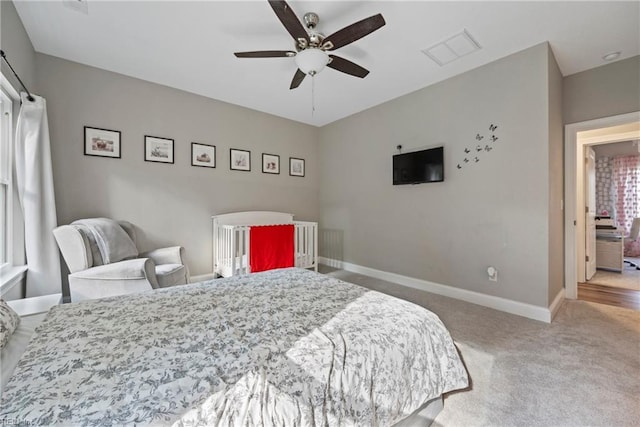 554 Trotman Rd, Camden, NC 27921 - carpeted bedroom featuring baseboards