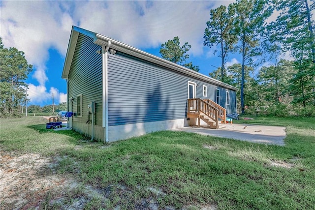 554 Trotman Rd, Camden, NC 27921 - back of house with a yard