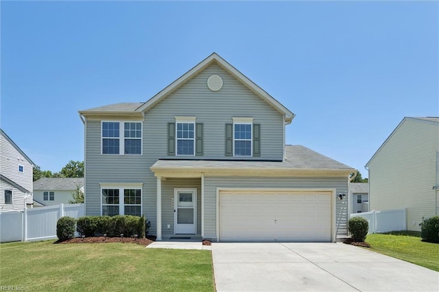 648 Sea Turtle Way, Newport News, VA 23601 - traditional-style home with concrete driveway