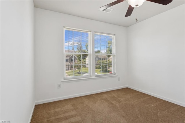 648 Sea Turtle Way, Newport News, VA 23601 - spare room with carpet flooring and ceiling fan