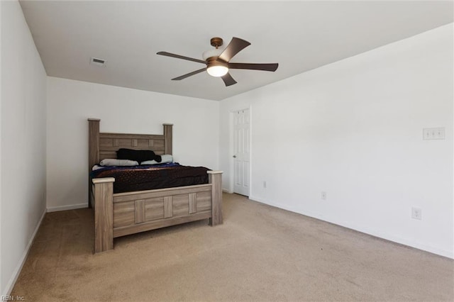 648 Sea Turtle Way, Newport News, VA 23601 - bedroom with light colored carpet and a ceiling fan