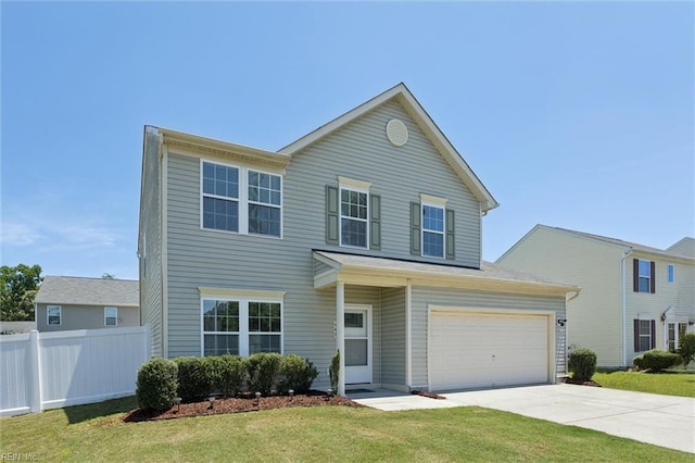 648 Sea Turtle Way, Newport News, VA 23601 - traditional home featuring concrete driveway
