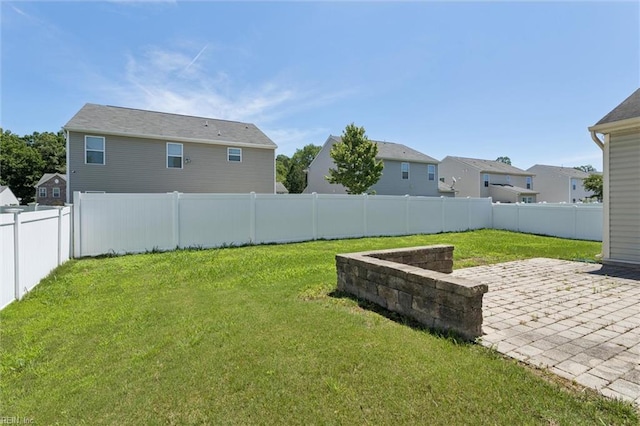 648 Sea Turtle Way, Newport News, VA 23601 - fenced backyard with a patio area and a residential view