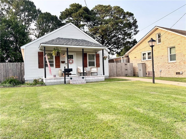 1135 Virginia Ave, Chesapeake, VA 23324 - view of front of property with a porch and roof with shingles