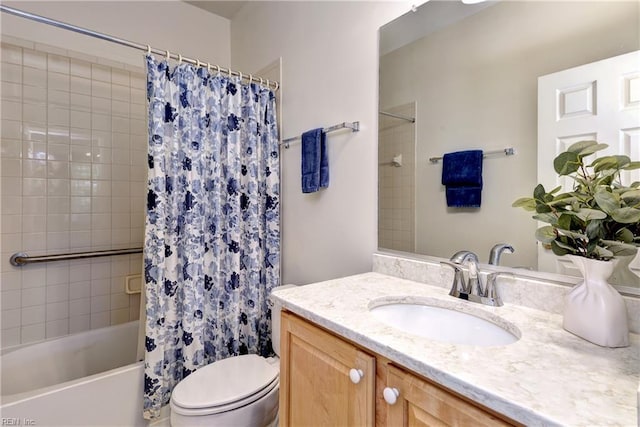 6716 Tarpleys Tavern Rd, Williamsburg, VA 23188 - full bathroom with vanity and shower / bathtub combination with curtain